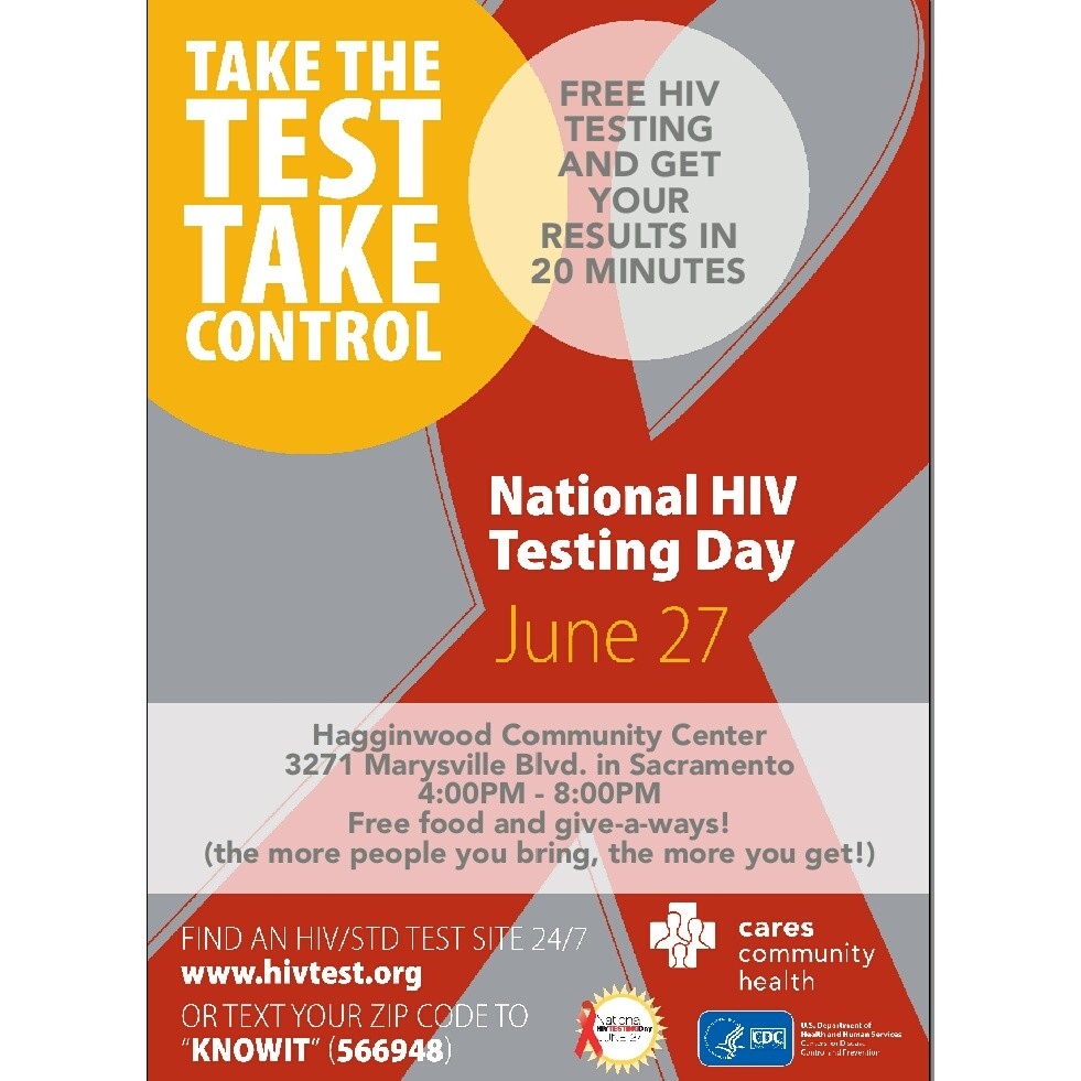 National HIV Testing Day SacPOP Sacramento Peers on Prevention